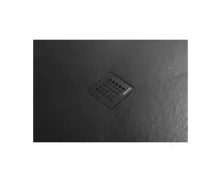 POLYSAN TRENECA vaničkový sifon, průměr 90mm, DN40, krytka černá mat (1)