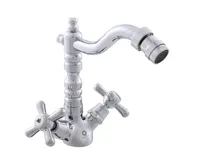 Vodovodní baterie bidetová MORAVA RETRO, Barva: chrom, Rozměr: 1/2''