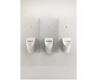 GSI COMMUNITY urinál se zakrytým přívodem vody, Rimless, 31x54,5cm, bílá ExtraGlaze (5)