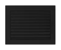 HS Flamingo Krbová mřížka 22x30 BASIC černá s žaluzií