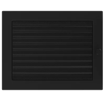 HS Flamingo Krbová mřížka 22x30 BASIC černá s žaluzií