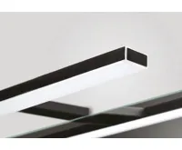 SAPHO ESTHER 2 LED svítidlo, 8 W, 500x14x107 mm, IP44, černá (4)