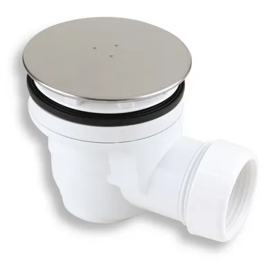 NOVASERVIS Sifon vaničkový 60/40 INOX plast - 470,P