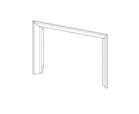 ROMOTOP Rámek DW2M RAM03 krycí, polohluboký