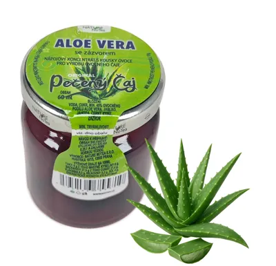 Nature NoTea s.r.o. Pečený čaj Notea - Aloe Vera se zázvorem 60ml