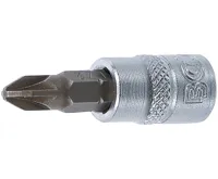 BGS Hlavice zástrčná 1/4" PZ 2, zatíž. do 2 kg BGS Hlavice zástrčná 1/4" PZ 2, zatíž. do 2 kg