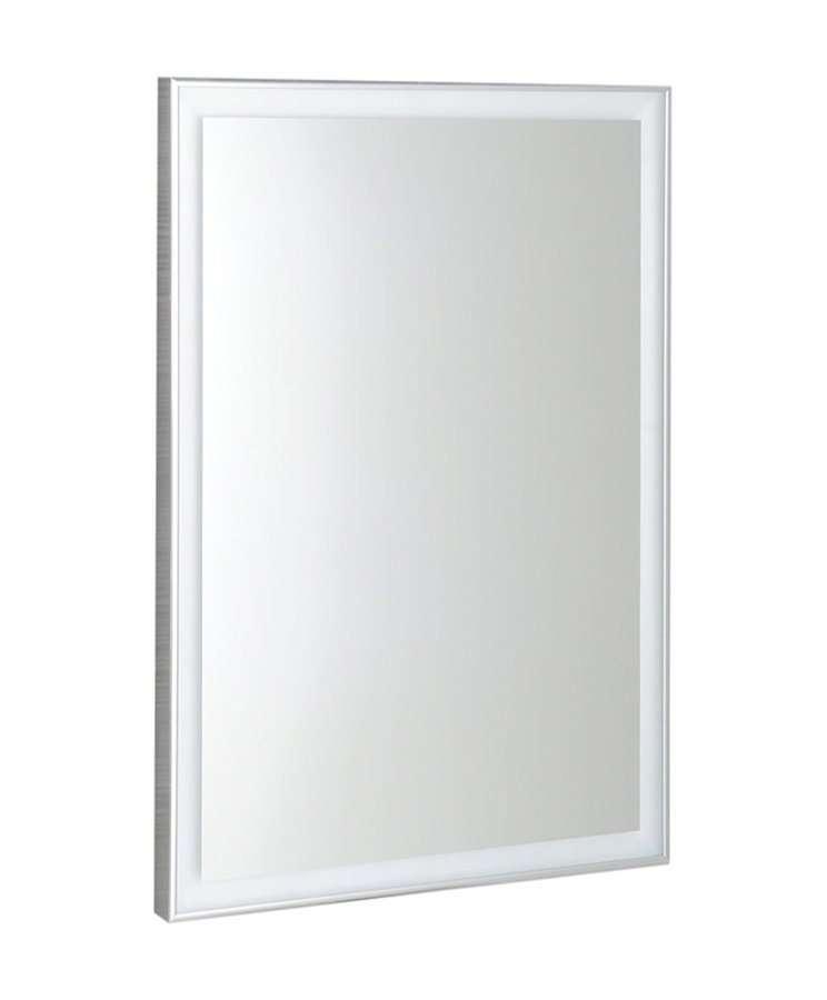 SAPHO LUMINAR zrcadlo s LED osvětlením v rámu 600x800mm, chrom