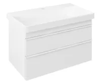 SAPHO SITIA umyvadlová skříňka 75,6x50x44,2cm, 2xzásuvka, bílá mat