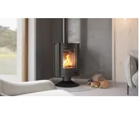 HS Flamingo Krbová kamna MASTERFLAMME ® Piccolo II, černá (17)