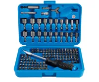 BGS Bity,  hlavice nástrčné, šroubovák pro bity 1/4&quot;, sada 122 dílů