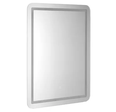 AQUALINE SALICA zrcadlo s LED osvětlením 60x80cm, dotykový senzor, stmívatelné