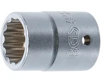 BGS Hlavice nástrčná 3/4" 24 mm, 12ti hranná BGS Hlavice nástrčná 3/4" 24 mm, 12ti hranná