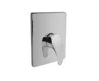 Sonáta sprchová baterie podomítková bez přepínače, Mbox, hranatý kryt