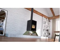 HS Flamingo Krbová kamna FLAMINGO DELUXE ® SENAI, olivová (23)