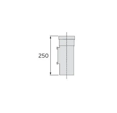 Vaillant Revizní otvor, 0,25 m, O 80 mm