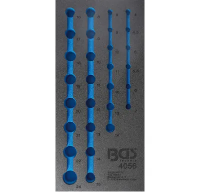 BGS Modul pro hlavice 1/4" + 1/2", prázdný