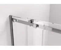 POLYSAN THRON SQUARE sprchové dveře 1200 mm, hranaté pojezdy, čiré sklo (6)