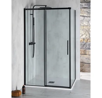 POLYSAN ALTIS BLACK obdélníkový sprchový kout 1600x1000 mm, L/P varianta