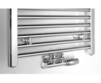 AQUALINE ALYA otopné těleso rovné 500x803mm, středové připojení, chrom (5)