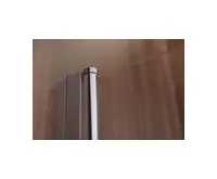 AQUALINE VILMA vanová zástěna 600x1400mm, chrom, čiré sklo (1)