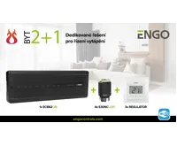 ENGO CONTROLS Komplet pro váš byt 2+1 WiFi, podlahové vytápění ENGO CONTROLS Komplet pro váš byt 2+1 WiFi, podlahové vytápění