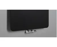 SAPHO TABELLA OPEN otopné těleso 590x1490 mm, černá mat (7)