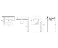 ISVEA SISTEMA keramické umyvadlo 50x42cm, bílá (10)