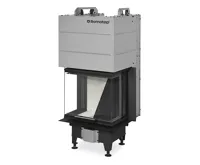 ROMOTOP Krbová vložka HEAT U 3G L 50.52.31.26 třístranné s výsuvnými dvířky a děleným sklem, Černý Igniton ROMOTOP Krbová vložka HEAT U 3G L 50.52.31.26 třístranné s výsuvnými dvířky a děleným sklem, Černý Igniton