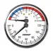 Termomanometr 63mm 0-6 bar, 0-120°C, axiální, zadní vývod 1/2"