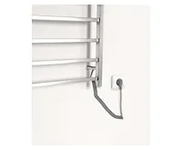 SAPHO ESKINADO elektrický sušák ručníků, hranatý, 620x1160 mm, 120 W, nerez lesk (1)