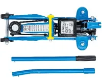 BGS Zvedák hydraulický pojízdný 2t, 135 - 390 mm (2)