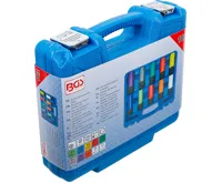 BGS Sada nástrčných hlavic ,  12,5 mm (1/2") ,  15–24 mm a speciální šrouby pro kola ,  10díln (5)