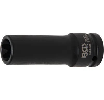 BGS Hlavice nástrčná 3/4", E-profil E26 x 110 mm, úderová