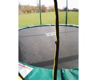 GoodJump 4UPVC zelená trampolína 305 cm s ochrannou sítí + žebřík + krycí plachta (18)