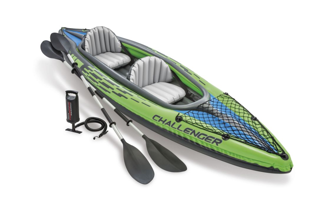 Intex 68306 nafukovací kajak challenger k2 - 351 x 76 x 38 cm