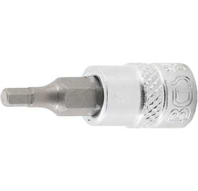 BGS Hlavice zástrčná 1/4" imbus  1/8" x 38 mm