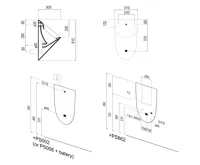GSI COMMUNITY urinál se zakrytým přívodem vody, 31x61cm, bílá ExtraGlaze (6)