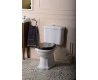 KERASAN RETRO WC kombi mísa 38,5x72cm, spodní odpad, bílá (5)