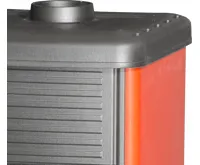 PLAMEN PLAMEN Litinová krbová kamna MAESTRAL N - červená (2)