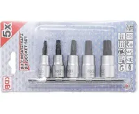 BGS Sada nástrčných hlavic, 10 mm (3/8"), 4-hranný profil (pro MTS-Mortorq) MTS0 –MTS04, 5d (1)