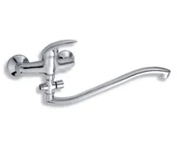 NOVASERVIS Paneláková baterie bez příslušenství 150 mm Metalia 55 chrom - 55032/1,0