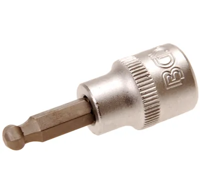 BGS Hlavice zástrčná 3/8" imbus  6 x 48 mm, s koulí
