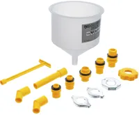 BGS Sada plnicích nálevek pro chladicí kapalinu, 12dílná