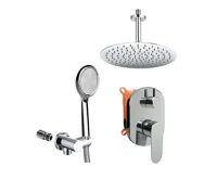 Sprchový set s dvoucestnou podomítkovou bateríí
