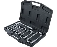 BGS Klíče fajfkové průchodné, 6 - 22 mm, 11dílná sada (3)