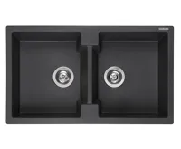 Reginox Amsterdam 860.2 Black metalic (silvery) Reginox Amsterdam 860.2 Black metalic (silvery)