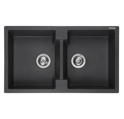 Reginox Amsterdam 860.2 Black metalic (silvery)