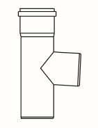 Almeva starr spojovací t-kus 315mm