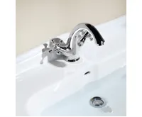 SAPHO ANTEA stojánková umyvadlová baterie vysoká s výpustí, chrom (5)