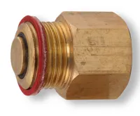 NOVASERVIS Zpětná klapka k odvzdušňovacímu ventilu 1/2" - RA603/15